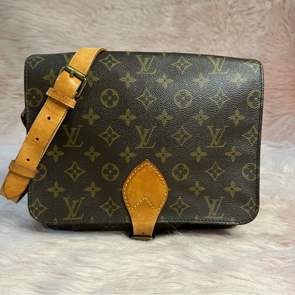 Louis Vuitton Cartouchiere GM Monogram Crossbody Bag